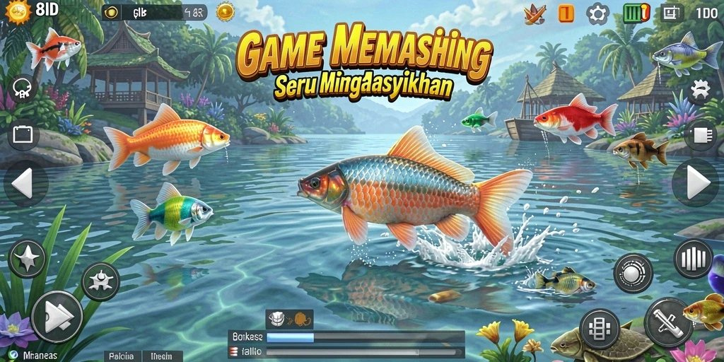 Tangkapan besar dalam gameplay 8ID yang seru.