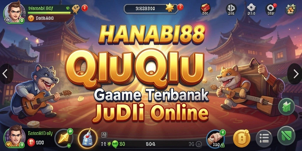 Gameplay QiuQiu yang seru dan menarik di HANABI88.