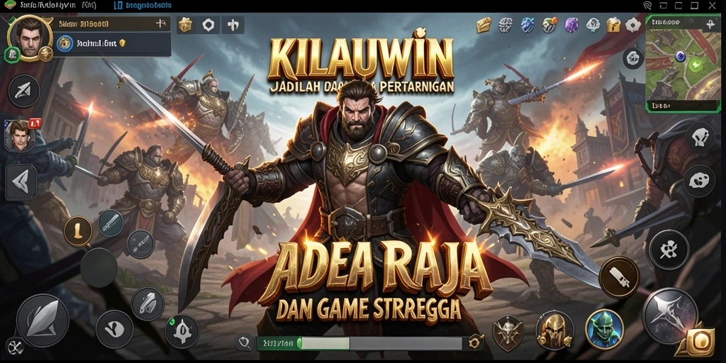 Tampilan menarik dari gameplay SLG yang mendebarkan.