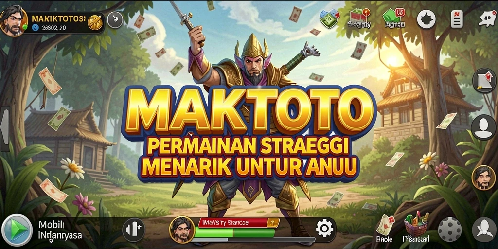 Gameplay MAKTOTO dengan strategi yang mendebarkan dan dinamis.