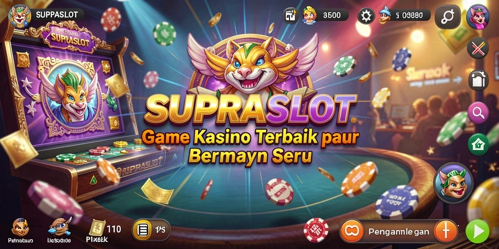 Tampilan gameplay menarik dari SUPRASLOT yang memukau.