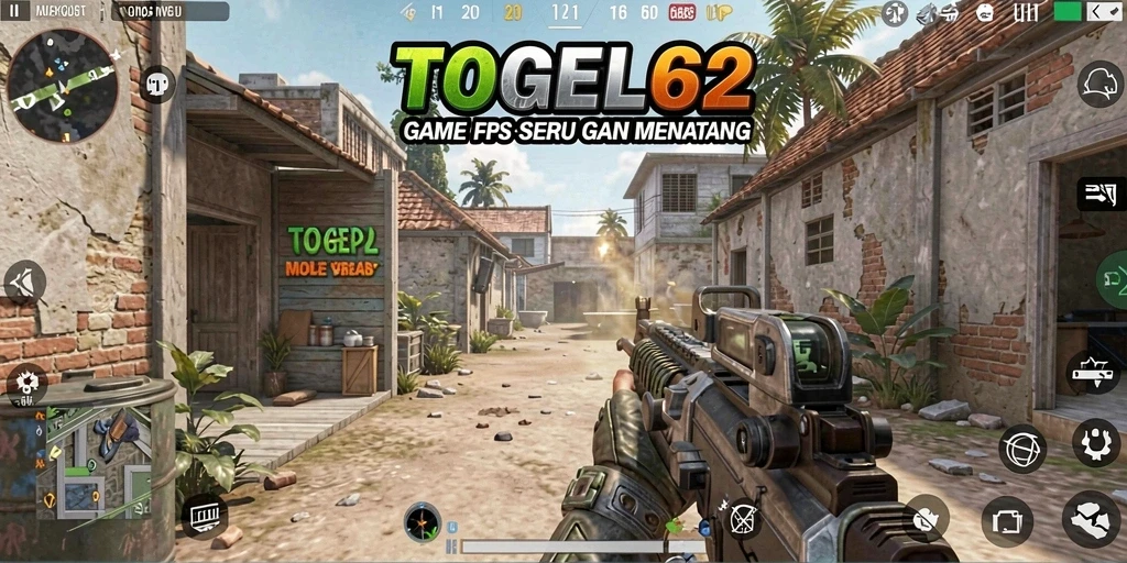 Tampilan gameplay intens dari TOGEL62 dengan aksi FPS yang mendebarkan.